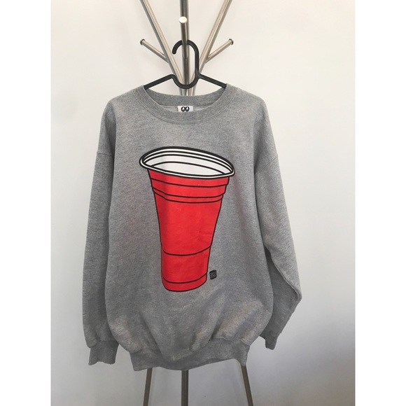 solo cup sweater